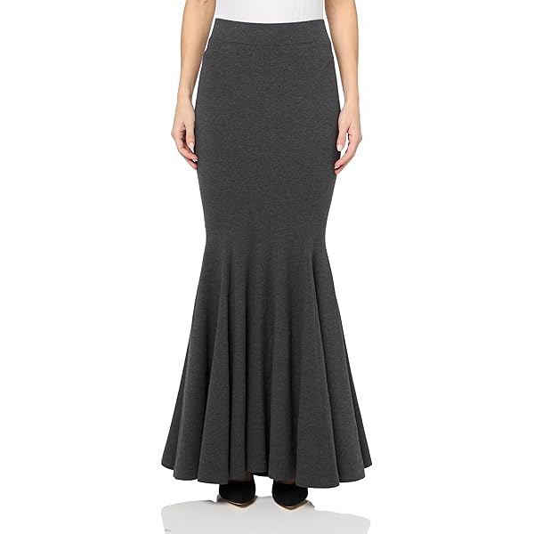 NORMA KAMALI ロングスカート NORMA KAMALI Women's Long Grace Skirt, Black at Amazon